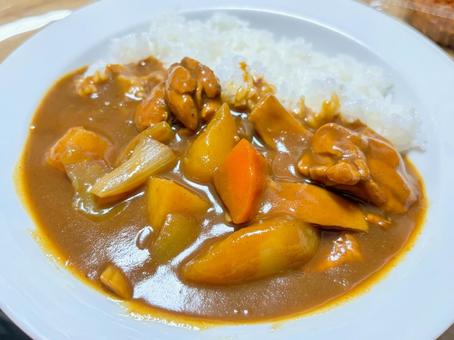 チキンカレー チキンカレーの写真