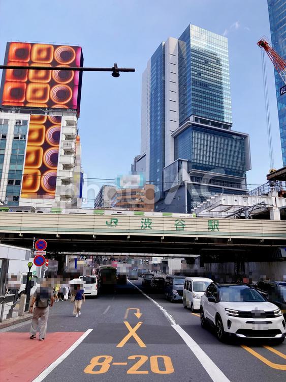 東京風景・渋谷 渋谷,渋谷駅,駅の写真素材