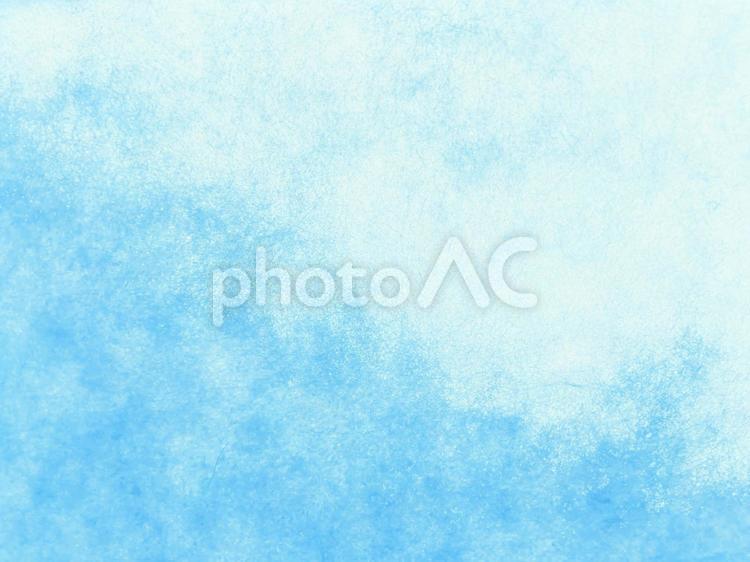 和紙　淡い水色と青色のもや 和紙,背景,壁紙の写真素材