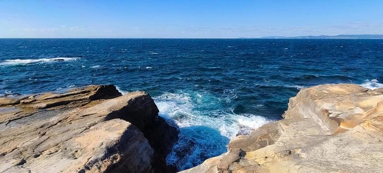 南紀白浜 千畳敷の景色 南紀白浜 千畳敷の景色 南紀白浜,千畳敷,海の写真素材