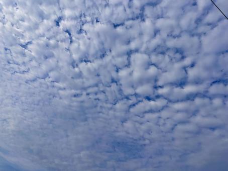 【風景写真】夏空 【風景写真】夏空 夏空,空,雲の写真素材