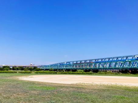 夏空 夏空 夏空,雲,白の写真素材