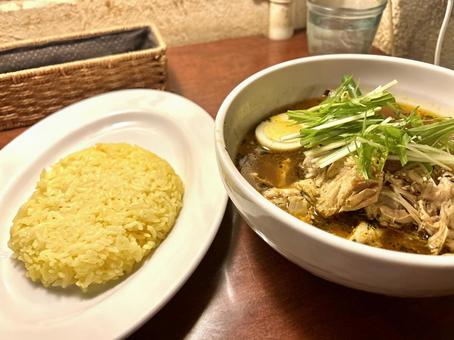 スープカレー チキン  スープカレー チキン  カレー,スープカレー,スパイスカレーの写真素材