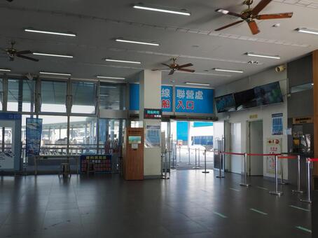 東港フェリーターミナル 台湾,小琉球,フェリーの写真素材
