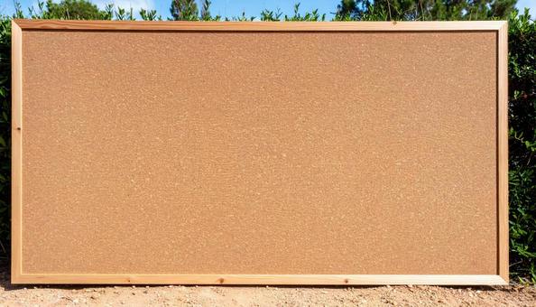 Corkboard with wooden frame, cork board, cork, board, JPG