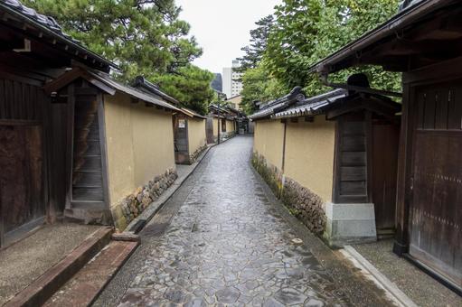 趣ある町並み 金沢 長町武家屋敷界隈 趣ある町並み 金沢 長町武家屋敷界隈 金沢,長町,武家屋敷の写真素材
