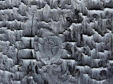 炭板 黒,炭,黒壁の写真素材