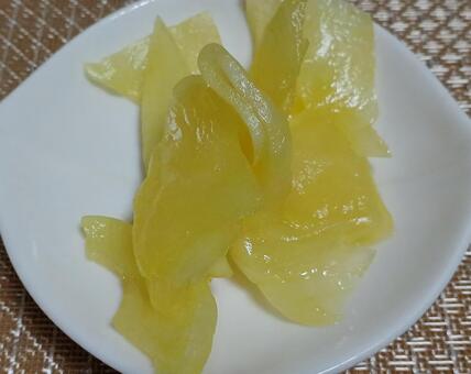 大根のうっちん漬 大根のうっちん漬,大根,ダイコンの写真素材