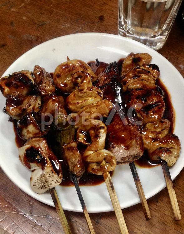 もつ焼き（大衆酒場） もつ焼き,モツ焼き,もつの写真素材