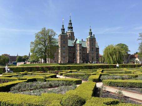 ローゼンボー城 コペンハーゲン,城,宮殿の写真素材