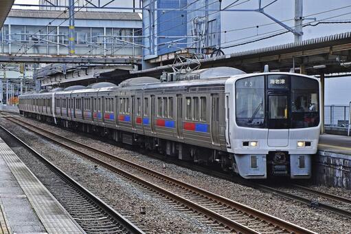 ８１１系　電車 鉄道,電車,線路の写真素材
