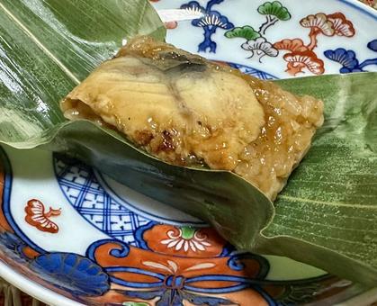 うなぎの笹巻き うなぎの笹巻き,食べ物,うなぎの写真素材