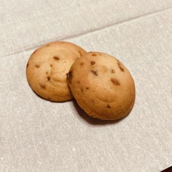 塩キャラメルバニラクッキー 塩キャラメルバニラクッキーの写真