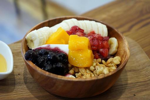 アサイー2 美味しい,アサイーボウル,スーパーフードの写真素材