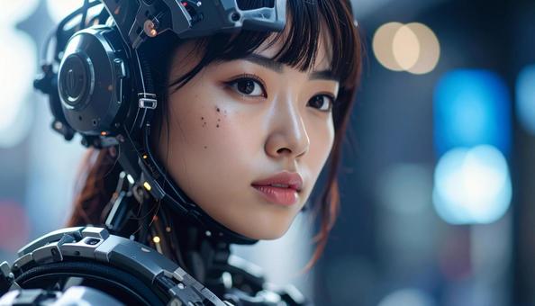 戦士・兵士型サイボーグ(日本人女性) 戦士・兵士型サイボーグ(日本人女性)の写真