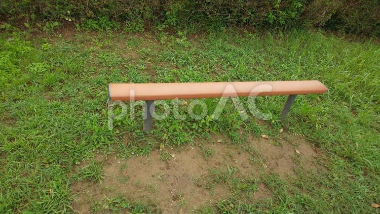 ベンチ-かぶとのもり公園 ベンチ,設置,椅子の写真素材