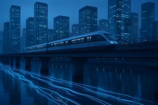 ネオン軌跡高速鉄道 ネオン軌跡高速鉄道の写真