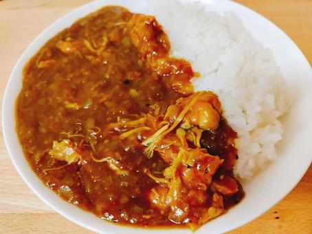 チキンカレー チキンカレー,カレー,食べ物の写真素材