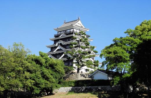 福山城 天守閣北側 福山城 天守閣北側の写真