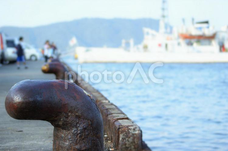 何気ない船着場 船着場,鳥羽,船の写真素材