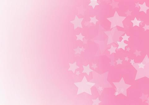 Star star shape star pattern glitter frame pink Star star shape star pattern glitter frame pink