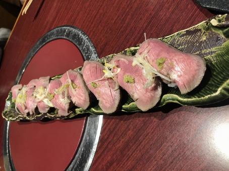 Meat sushi, JPG Meat sushi, JPG