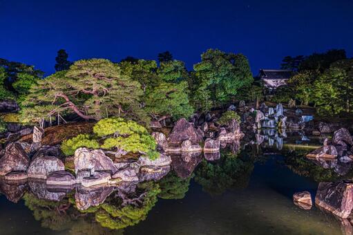 景色風景 紅葉風景,京都,二条城の写真素材