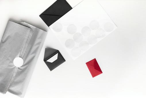 Photo, mock up, monument shooting, wrapping paper, 