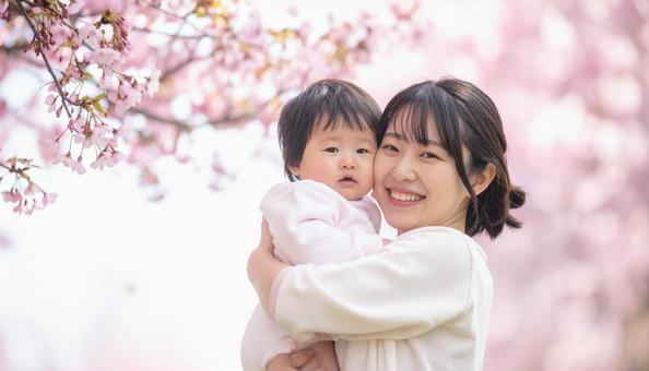 日本人のお母さんと子供 赤ちゃんと母親 日本人のお母さんと子供 赤ちゃんと母親の写真