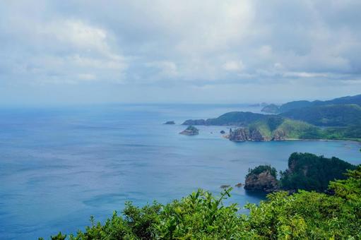 島根・隠岐道後の白島海岸 白島海岸,道後,隠岐の写真素材