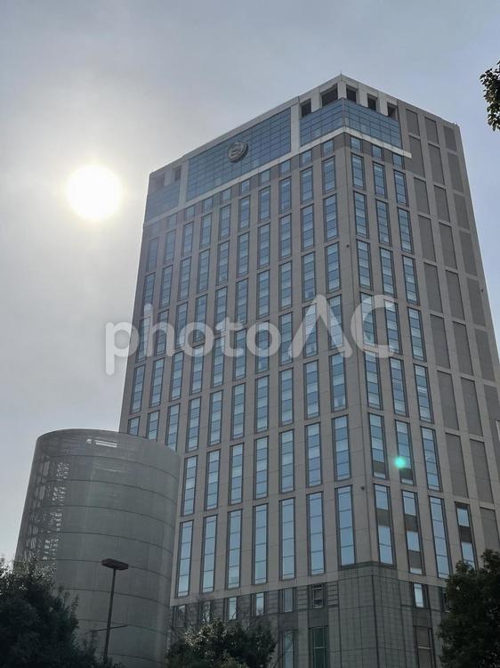 横浜駅前　風景 横浜駅前,風景,ホテルの写真素材