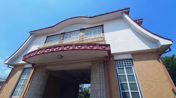 東急田園調布駅　旧駅舎　大田区 田園調布駅,東急,旧駅舎の写真素材