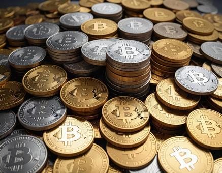 ビットコイン 金・銀 ビットコイン 金・銀の写真