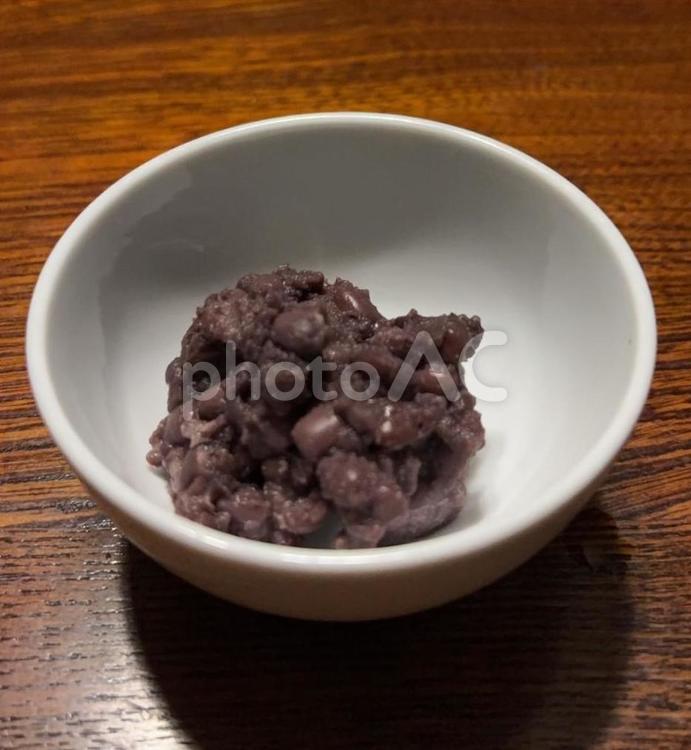 R7.03.12　甘くない小豆煮 小豆煮,甘くない小豆煮,無糖小豆煮の写真素材