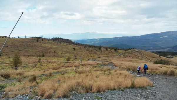 霧ヶ峰高原 アウトドア,登山,旅行の写真素材