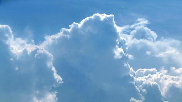 Photo, cloud, cumulus, white clouds, 