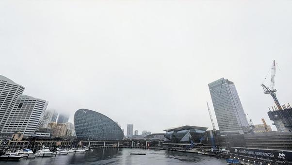 ピルモント橋からの景色 ピルモント橋からの景色 町並み,観光,人気の写真素材