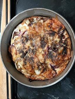 フォカッチャ フォカッチャ,オニオン,チーズの写真素材