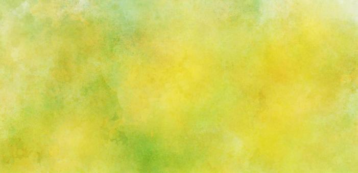 Green and yellow watercolor brush marks, background materials, textures, JPG Green and yellow watercolor brush marks, background materials, textures, JPG