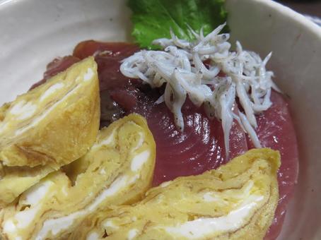海鮮丼 海鮮丼 海鮮丼,鮮魚,献立の写真素材