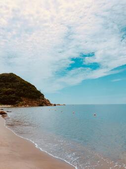 海岸 縦 海岸 縦の写真