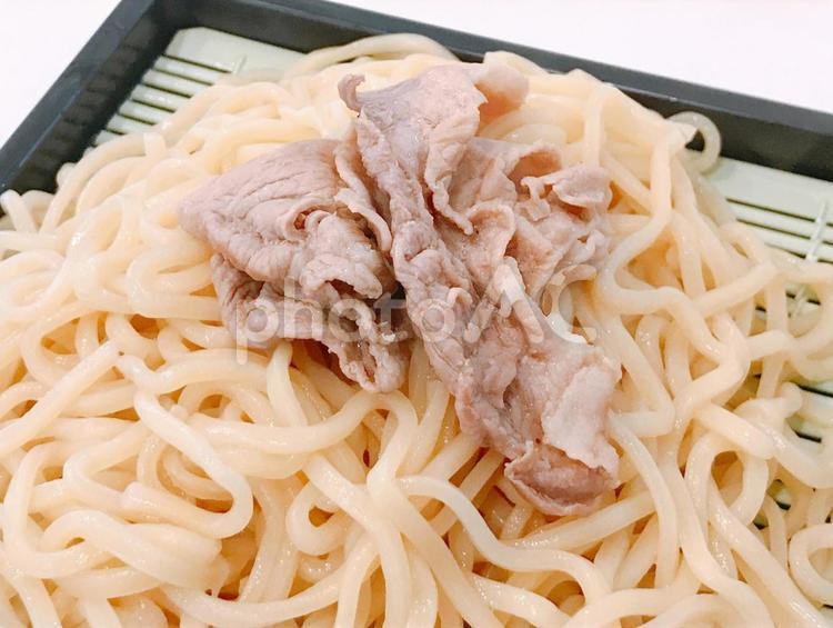 つけ麵の麺 つけ麵の麺,麺,生麺の写真素材