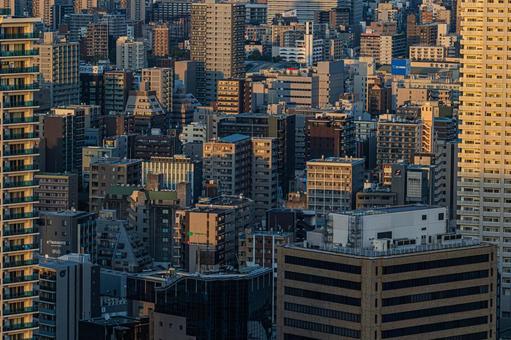 都市景観 都市景観 ステーションワン,淀屋橋,大阪の写真素材