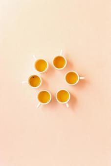 真上から見た紅茶 真上から見た紅茶 お茶,飲み物,カップの写真素材