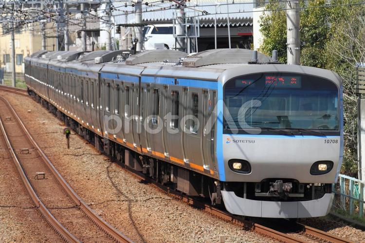 相模鉄道、10000系、10708編成 相模鉄道,相鉄,10000系の写真素材