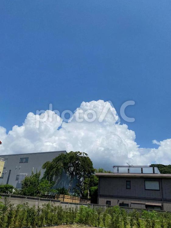 夏の雲 雲,空,青空の写真素材