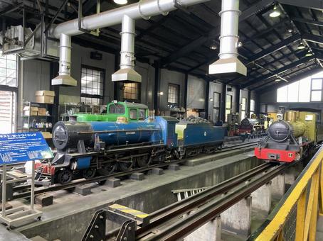 Photo, shuzenji rainbow town, romney railway, steam locomotive, 