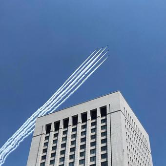 ブルーインパルス ブルーインパルスの写真