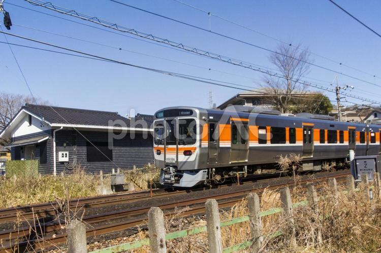 中央本線2 鉄道,交通,電車の写真素材