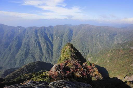 大台ヶ原　秋 大台ヶ原,秋,紅葉の写真素材